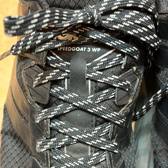 Hoka One One Speedgoat 3 GoreTex Skyshell Waterproof Black Womens Shoes Size 8.5 - Picture 14 of 16